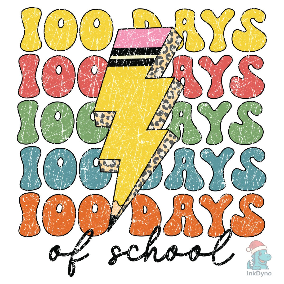 100 Days of School Sublimation Gift