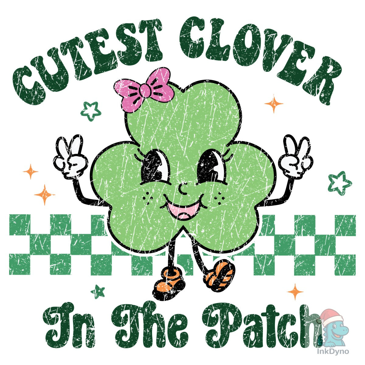 Girl St Patrick Day Kid Lucky Clover