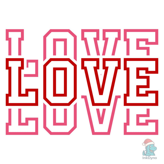 Retro Valentine's Day T Shirt Design - DTF Transfer
