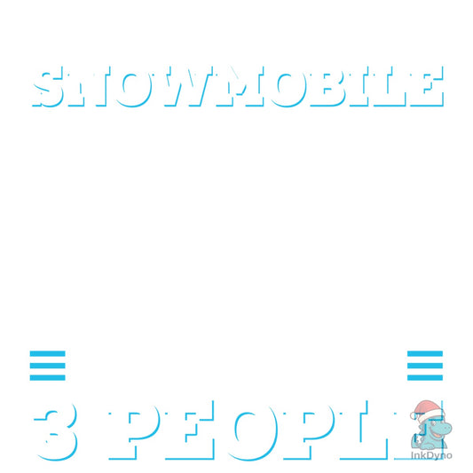 I Only Care About My Snowmobile T Shirt - DTF Transfer