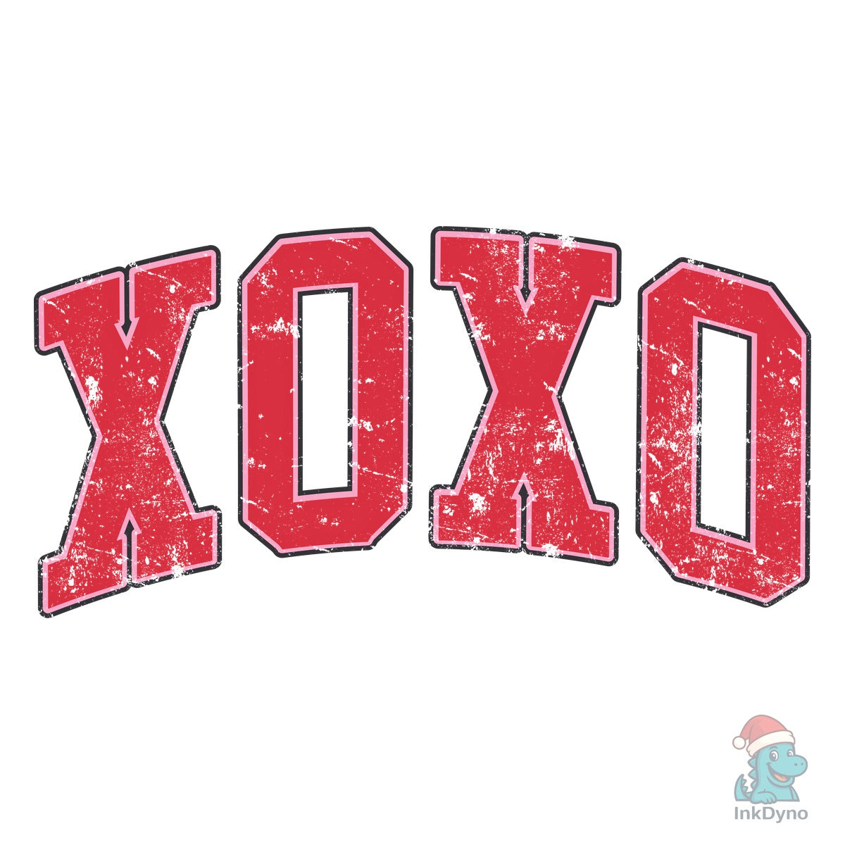 XOXO Retro Varsity Heat-Press Graphic