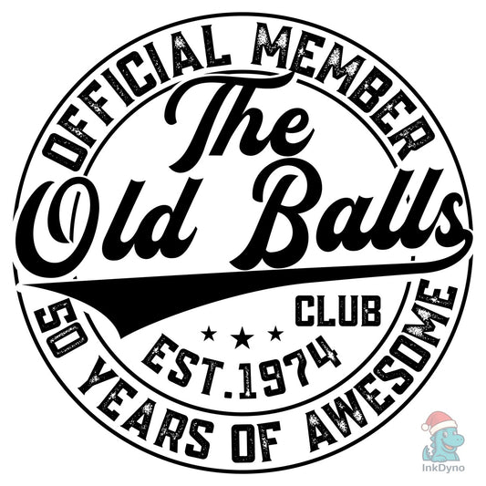 Funny 50 Year Old Gifts 50th Birthday - DTF Transfer