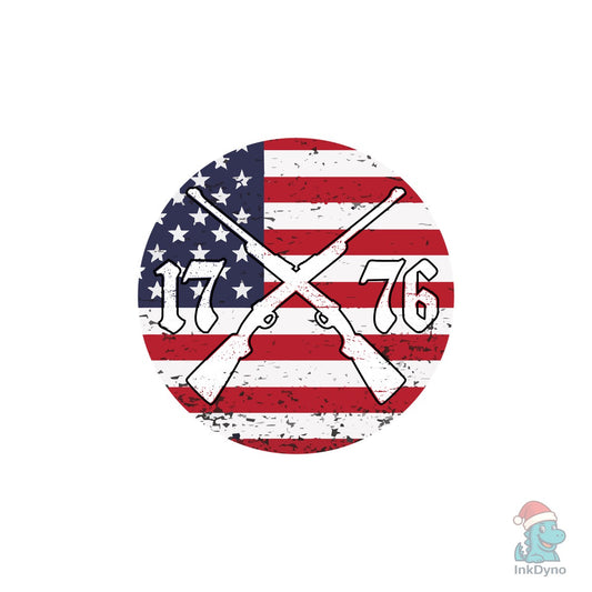 1776 13 Stars Betsy Ross Flag - DTF Transfer