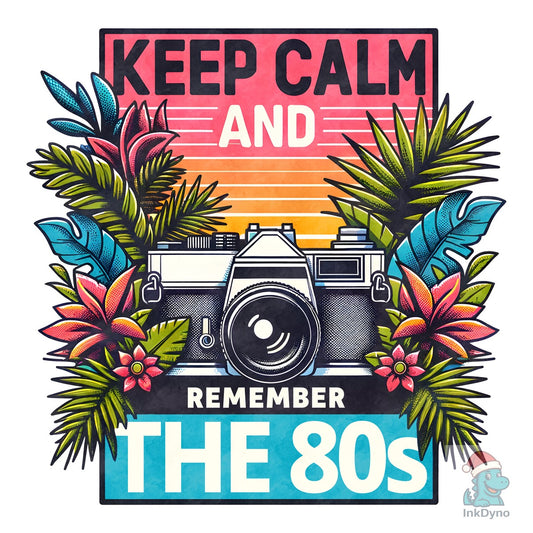 80s Nostalgia Camera Heat - DTF Transfer