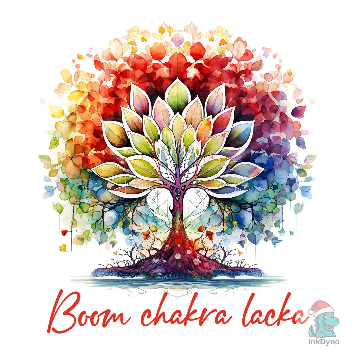 Yoga Zen Chakra Bloom Print