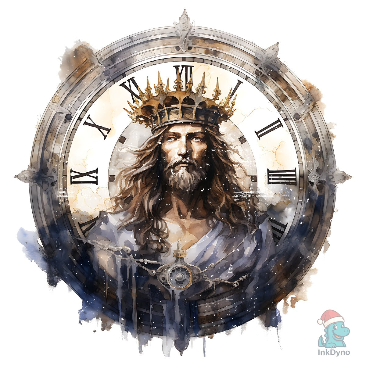 Jesus Christ Vintage Wild Flowers