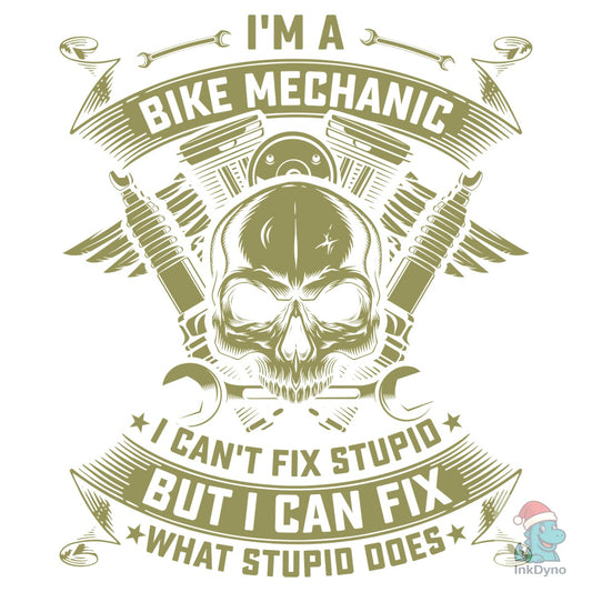 Mechanic T Shirt Design for Mechanics - DTF Transfer