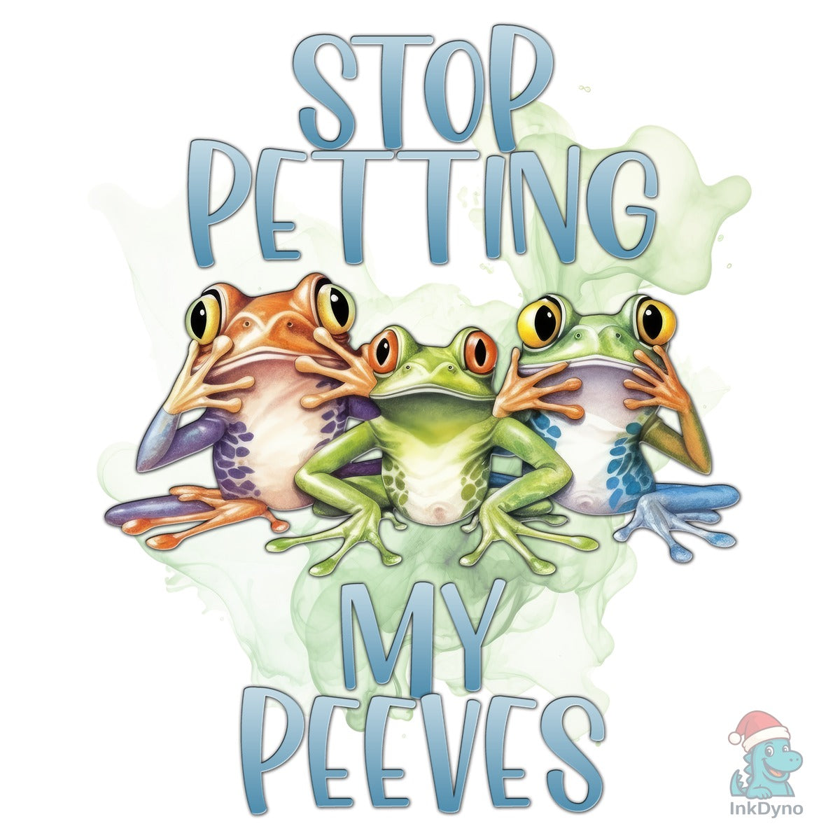 Sarcastic Petting My Peeves Funny Frog