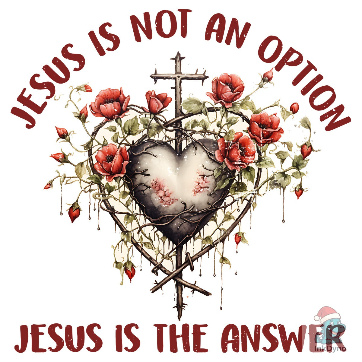 Jesus Bible God Retro Wild Flower