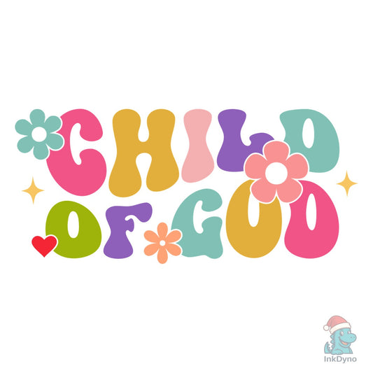 Child of God Retro - DTF Transfer