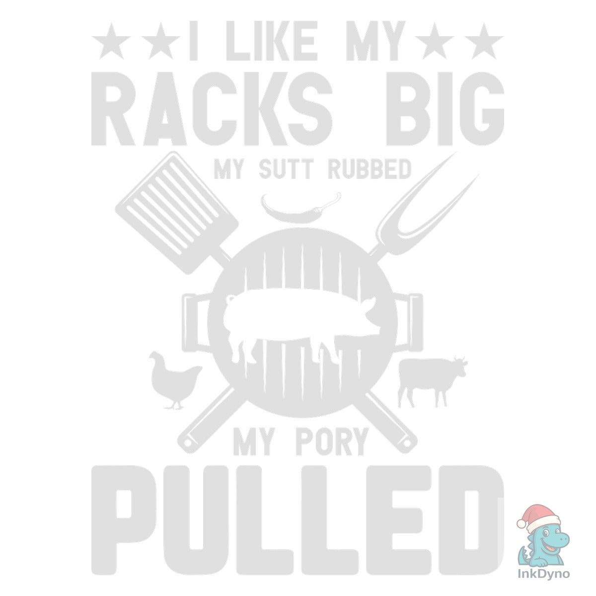 Funny Gift BBQ Vector T Shirt Design