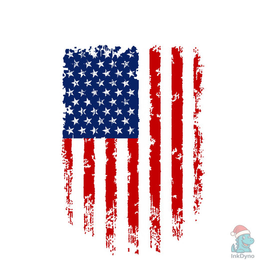 Patriot USA Flag T Shirt Design - DTF Transfer