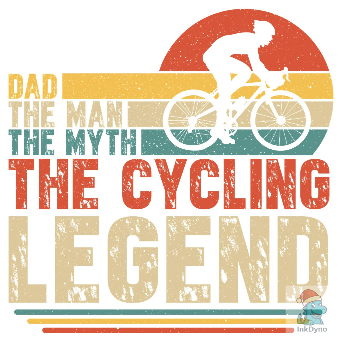 The-Cycling-Legend T-Shirt Design