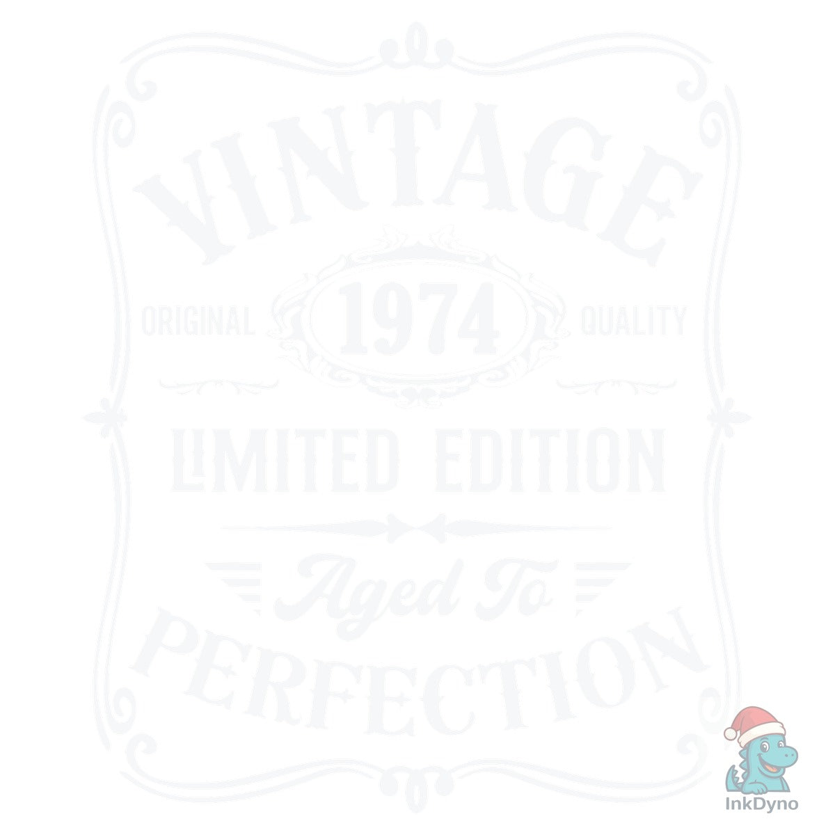 Vintage 1974 50th Birthday Design