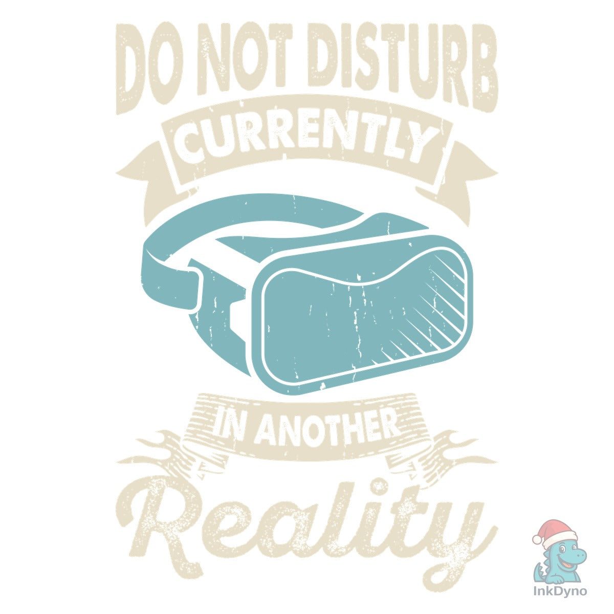 Funny Virtual Reality VR T-shirt Design