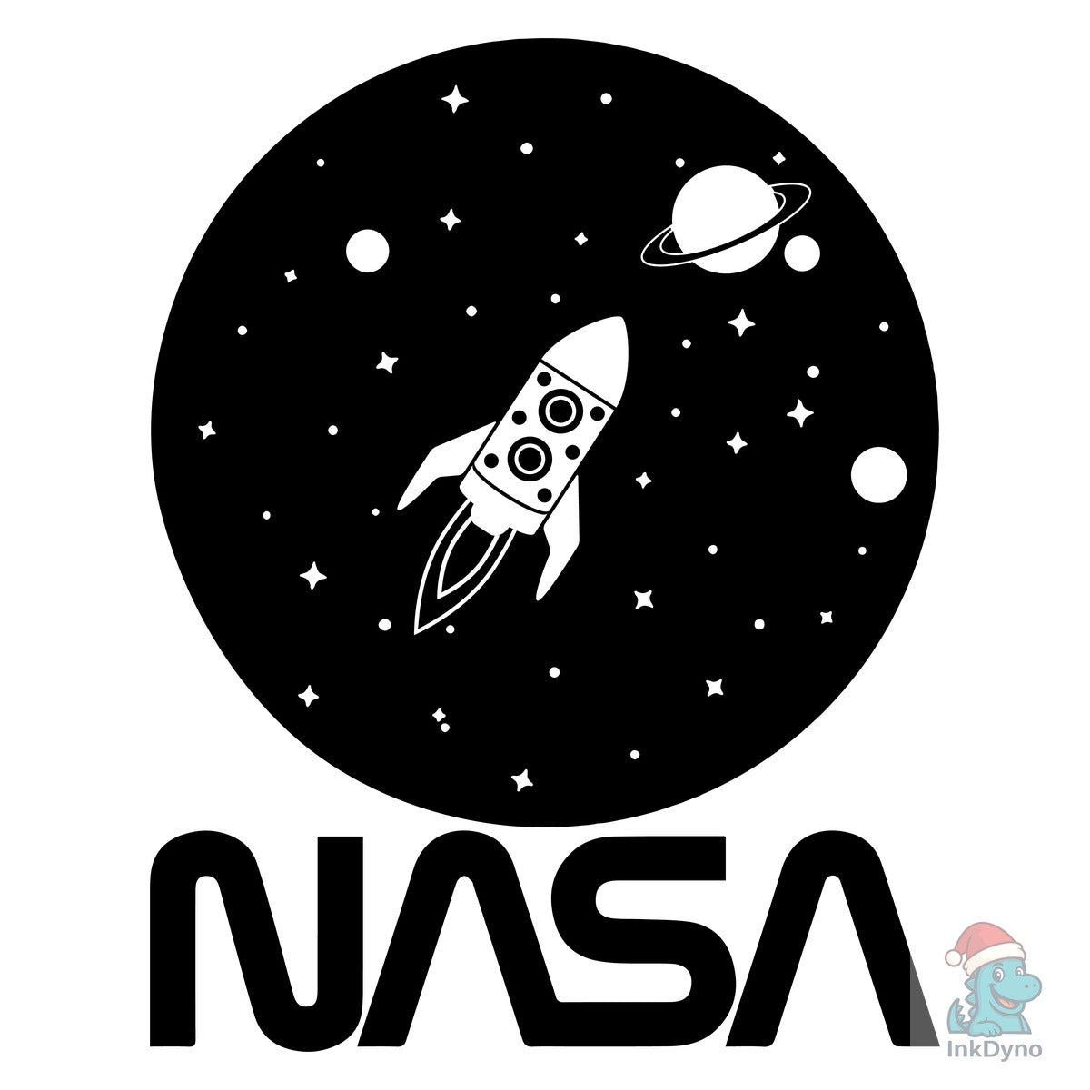 Nasa Illustration Tshirt Design