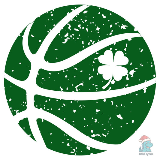 Basketball St. Patrick's Day Shirt Print - DTF Transfer
