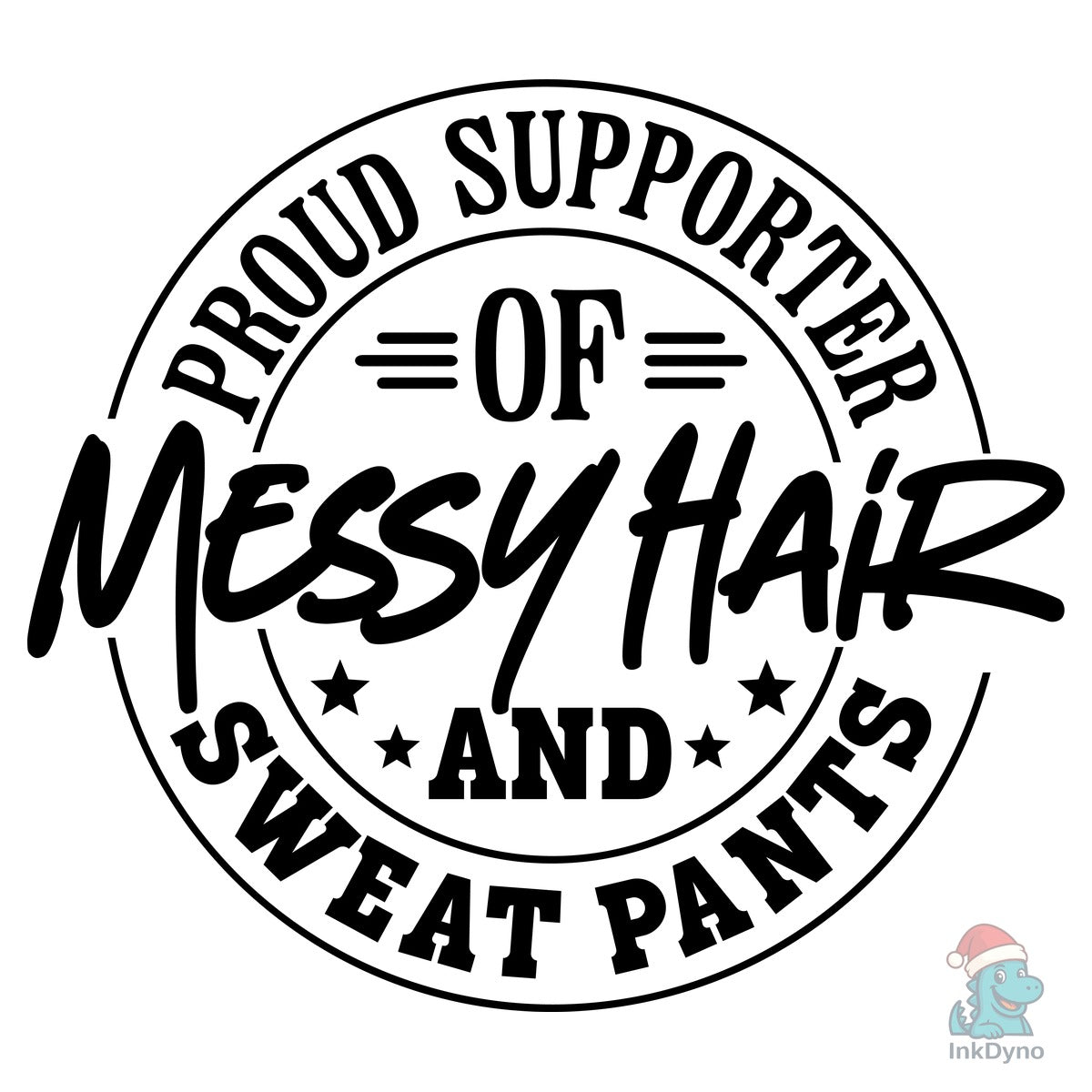 Messy Hair Design Funny Mom Quote