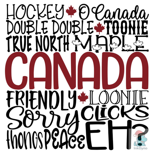Canada Canadian Maple Leaf - DTF Transfer