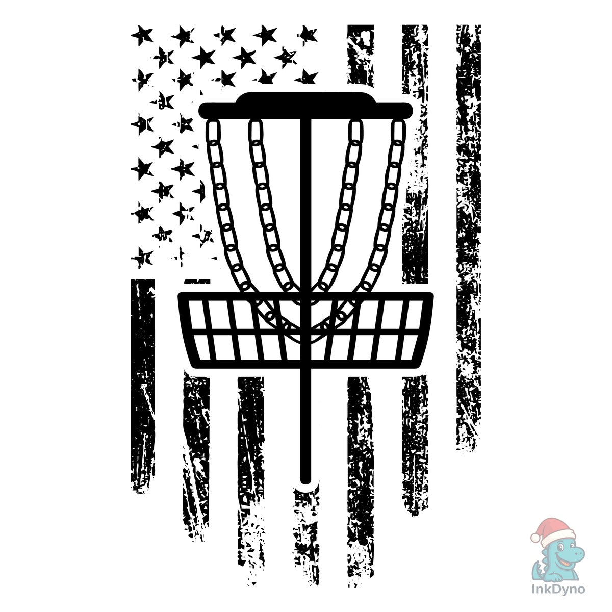 Patriotic Day Disc Golf Design