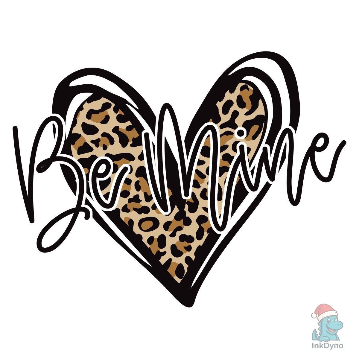 Be Minde Leopard Print Valentine