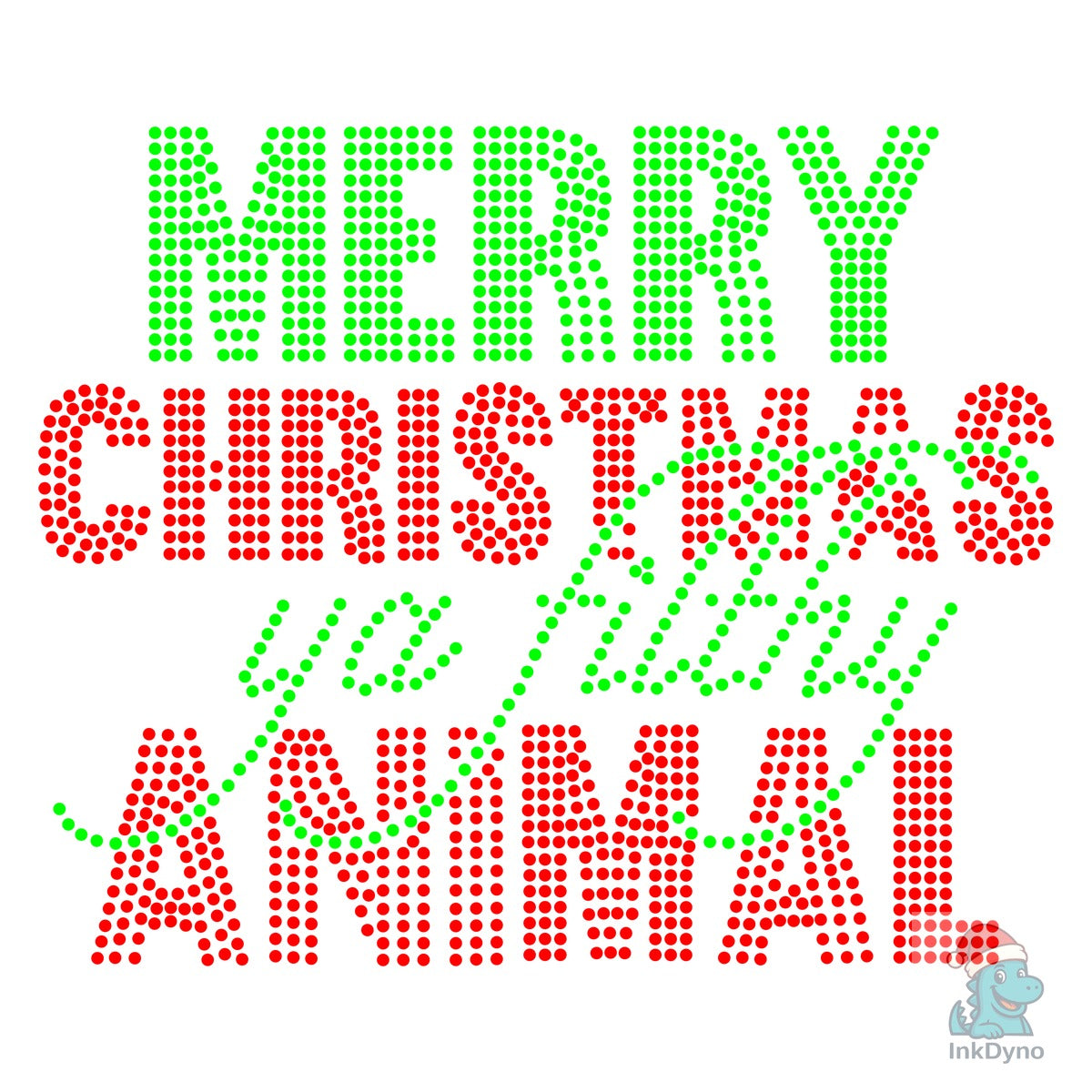 Christmas Rhinestone Templates Design