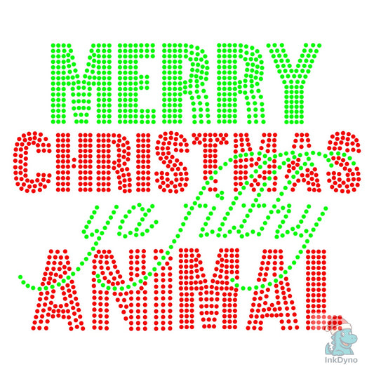 Christmas Rhinestone Templates Design - DTF Transfer