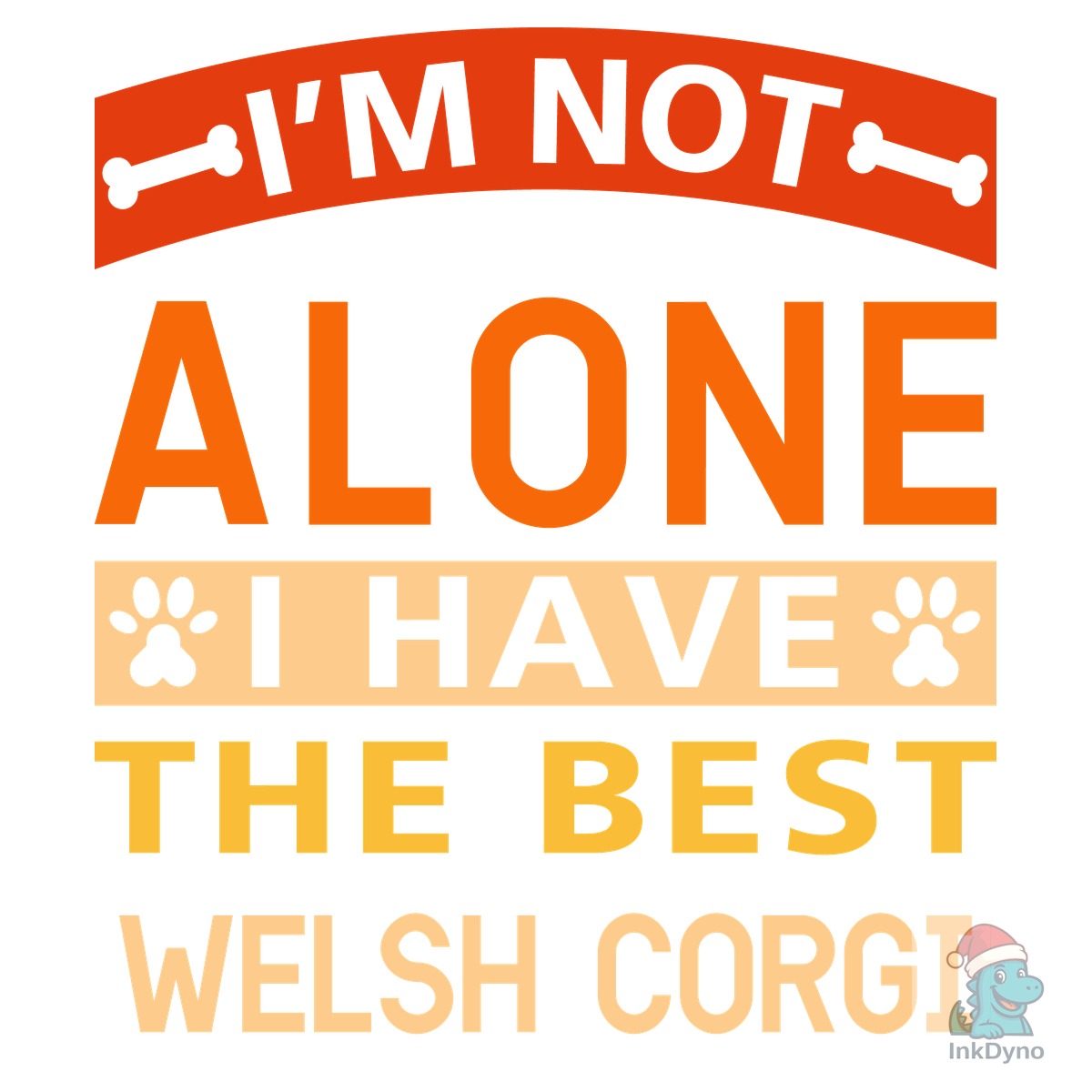 I'm Not Alone Welsh Corgi Dog T-shirts