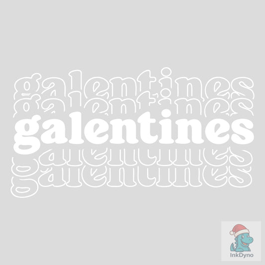 Galentines Retro Valentines Shirt - DTF Transfer