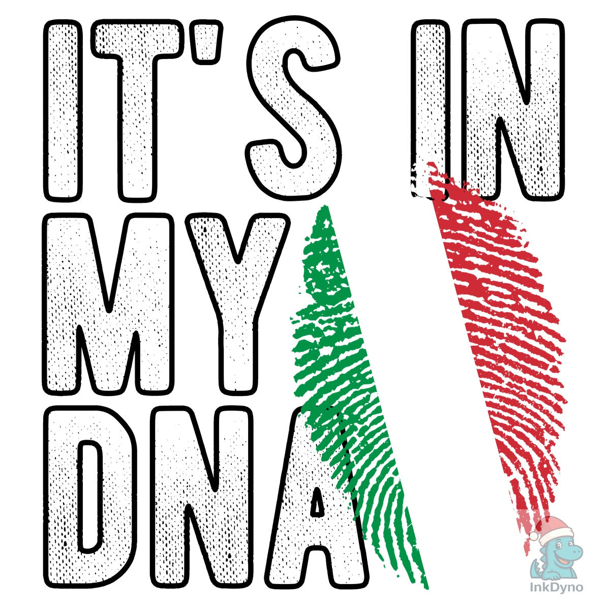 It's in My DNA Italy Flag