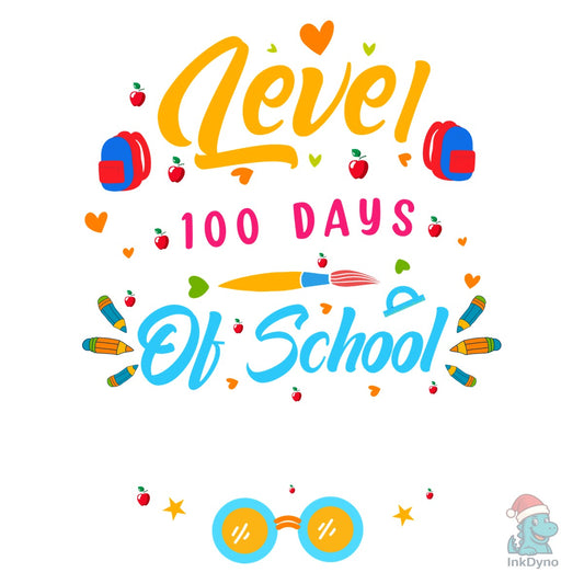 100 Day of School T-shirt Ideas - DTF Transfer