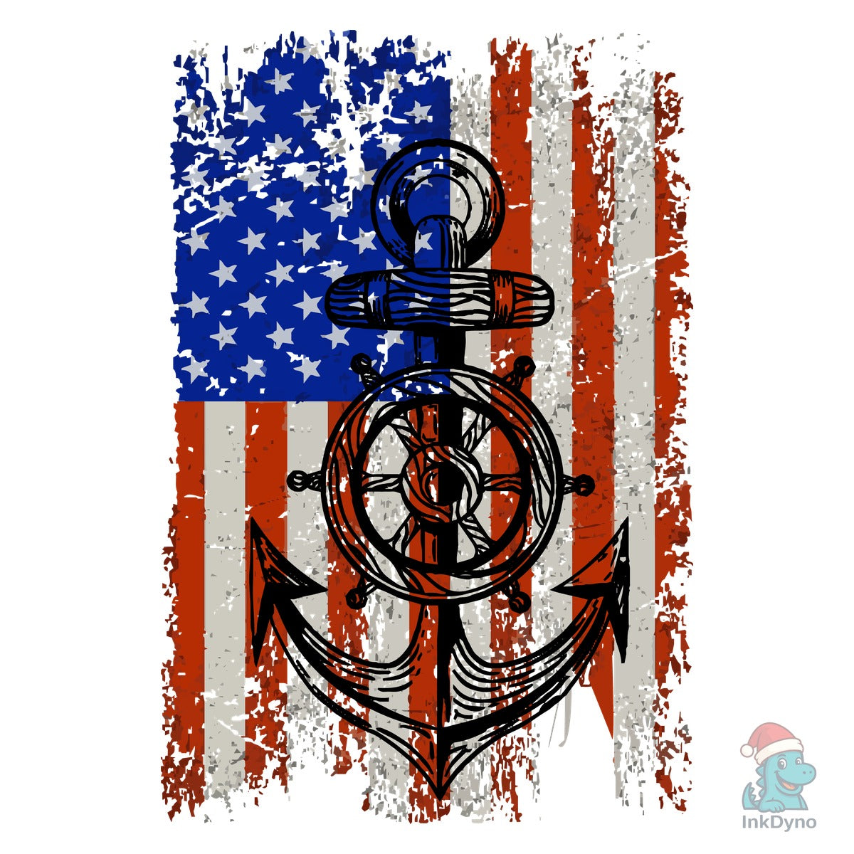 American Flag Anchor