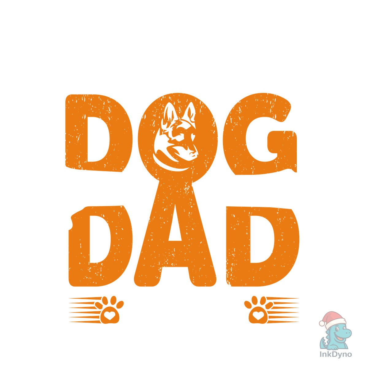 Best Dog Dad Ever T-shirt Design