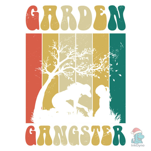 Garden Gangster Gardening Vintage Shirt - DTF Transfer