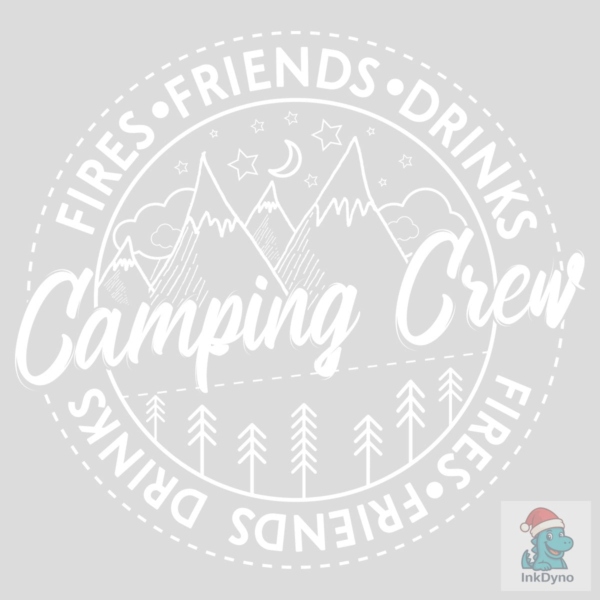 Camping T-shirt Design Camping Crew