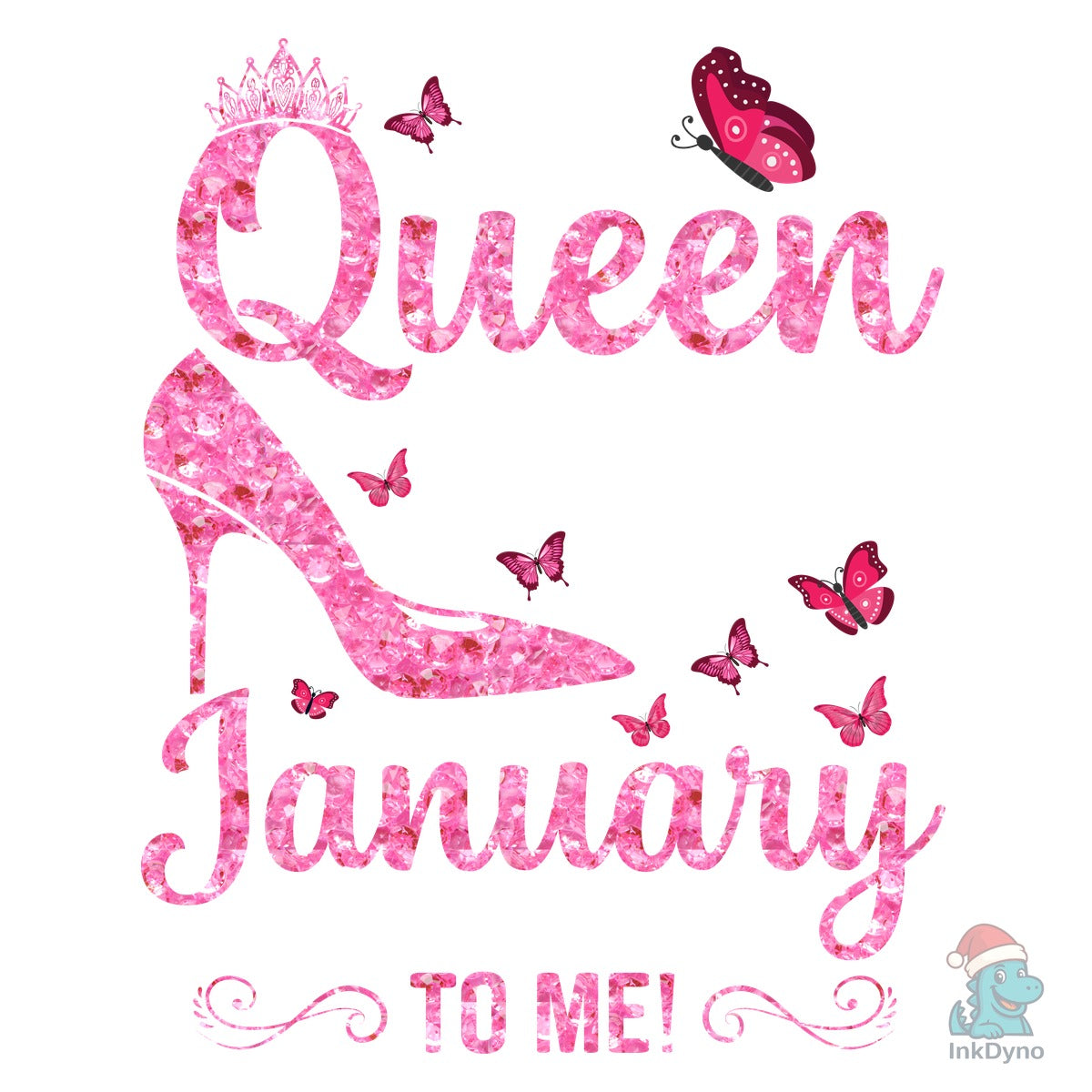 A QUEEN WAS BORN in JANUARY BIRTHDAY