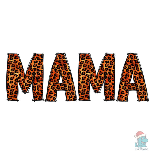 Mama Leopard Camo Cheeta Sublimation - DTF Transfer