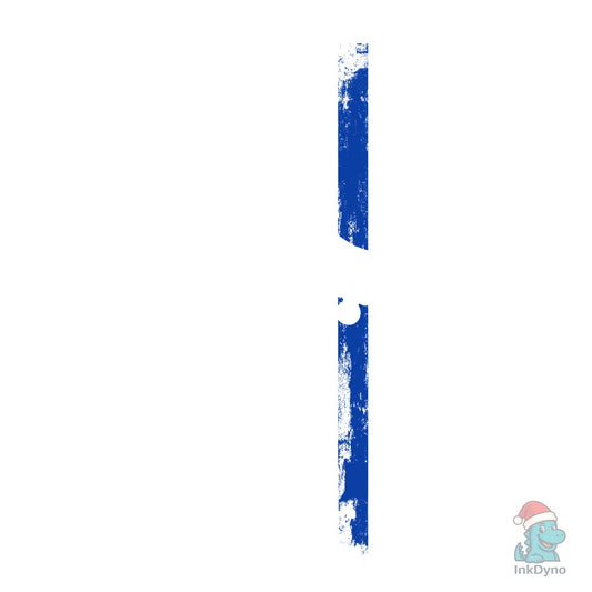 Blue Line USA Flag Police Lives Matter - DTF Transfer