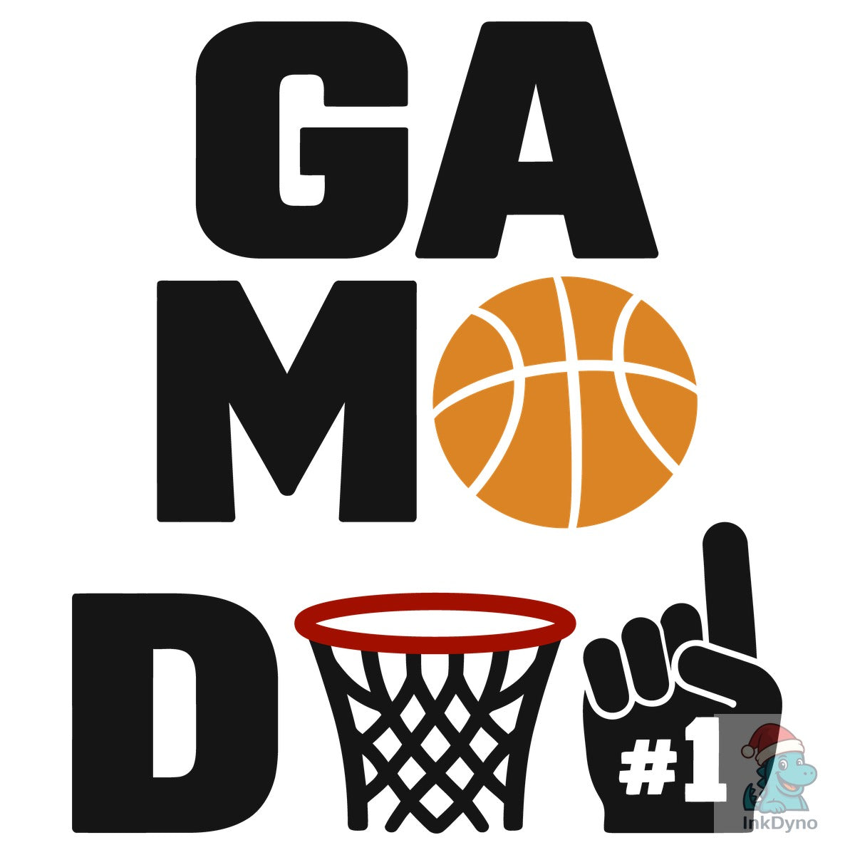 Game Day Basketball Dad
