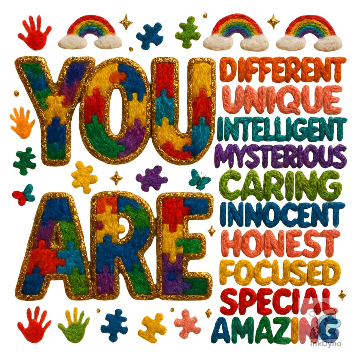 You Are Different Autism Awareness Shirt
