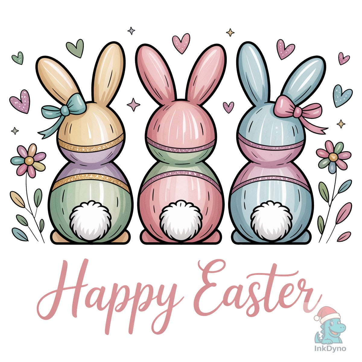 Happy Easter Faux Yarn Happy Easter