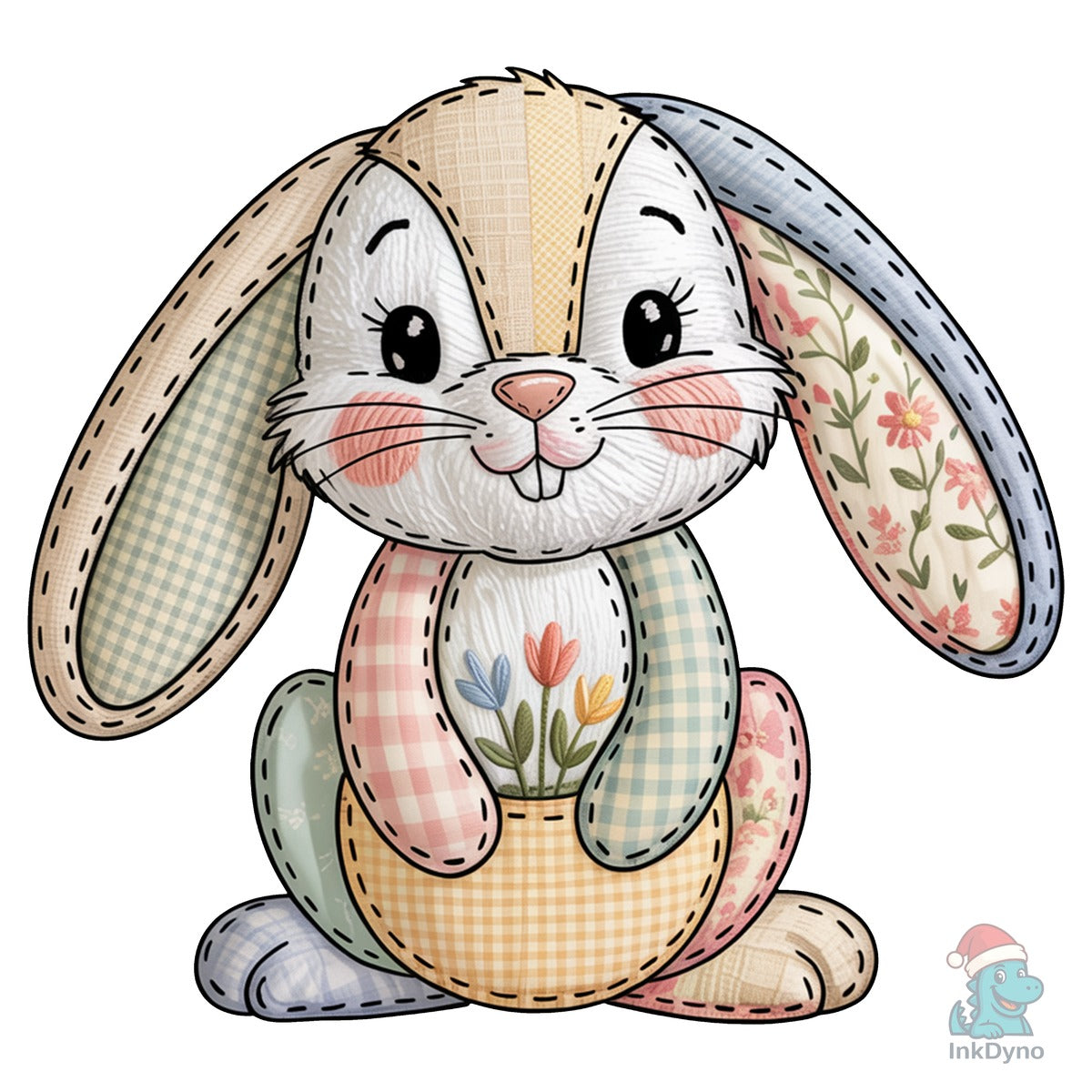 Easter Bunny Chunky Yarn Bunny