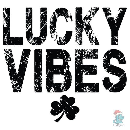 Trendy Retro Lucky Vibes - DTF Transfer