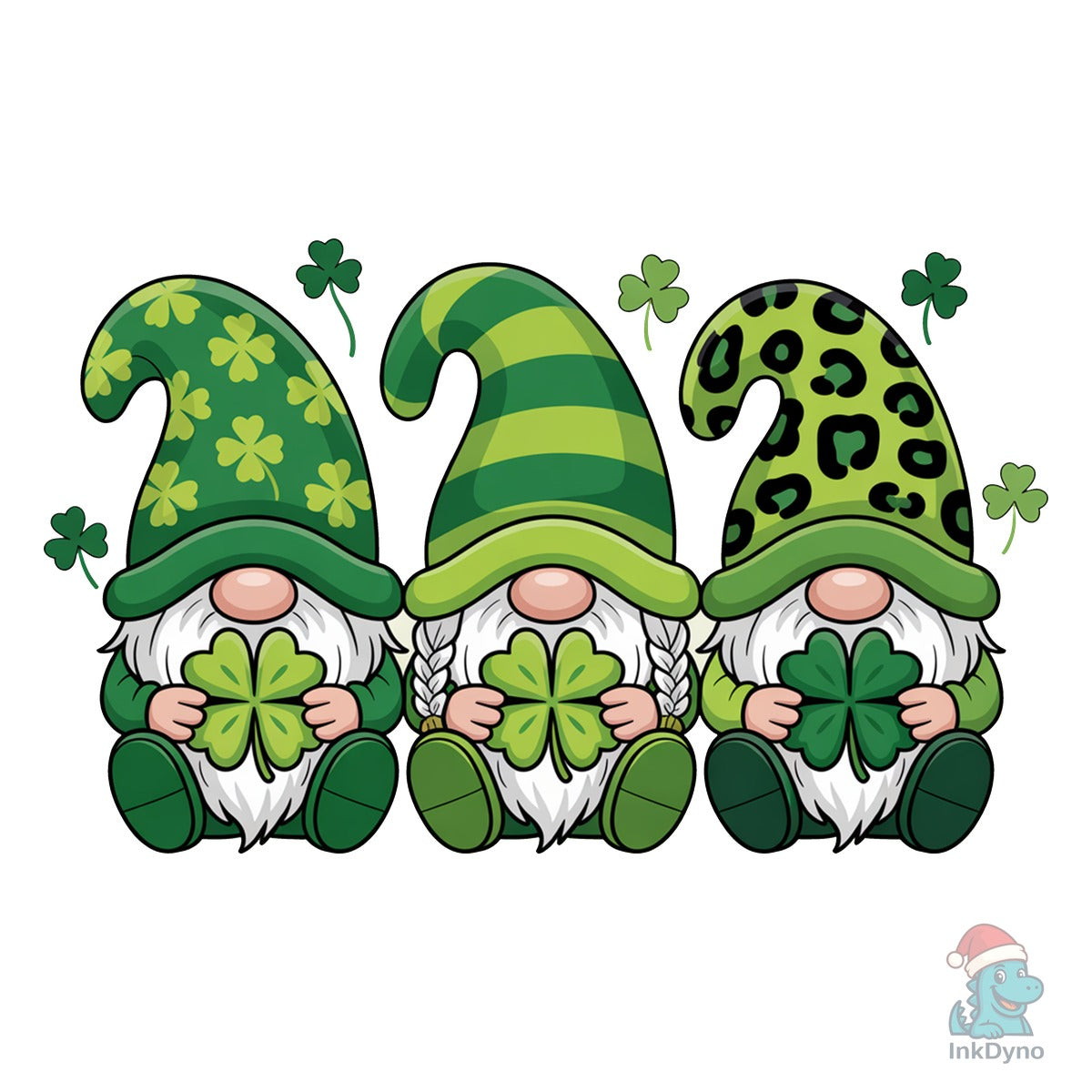 St.Patrick's Day Gnomes Lucky