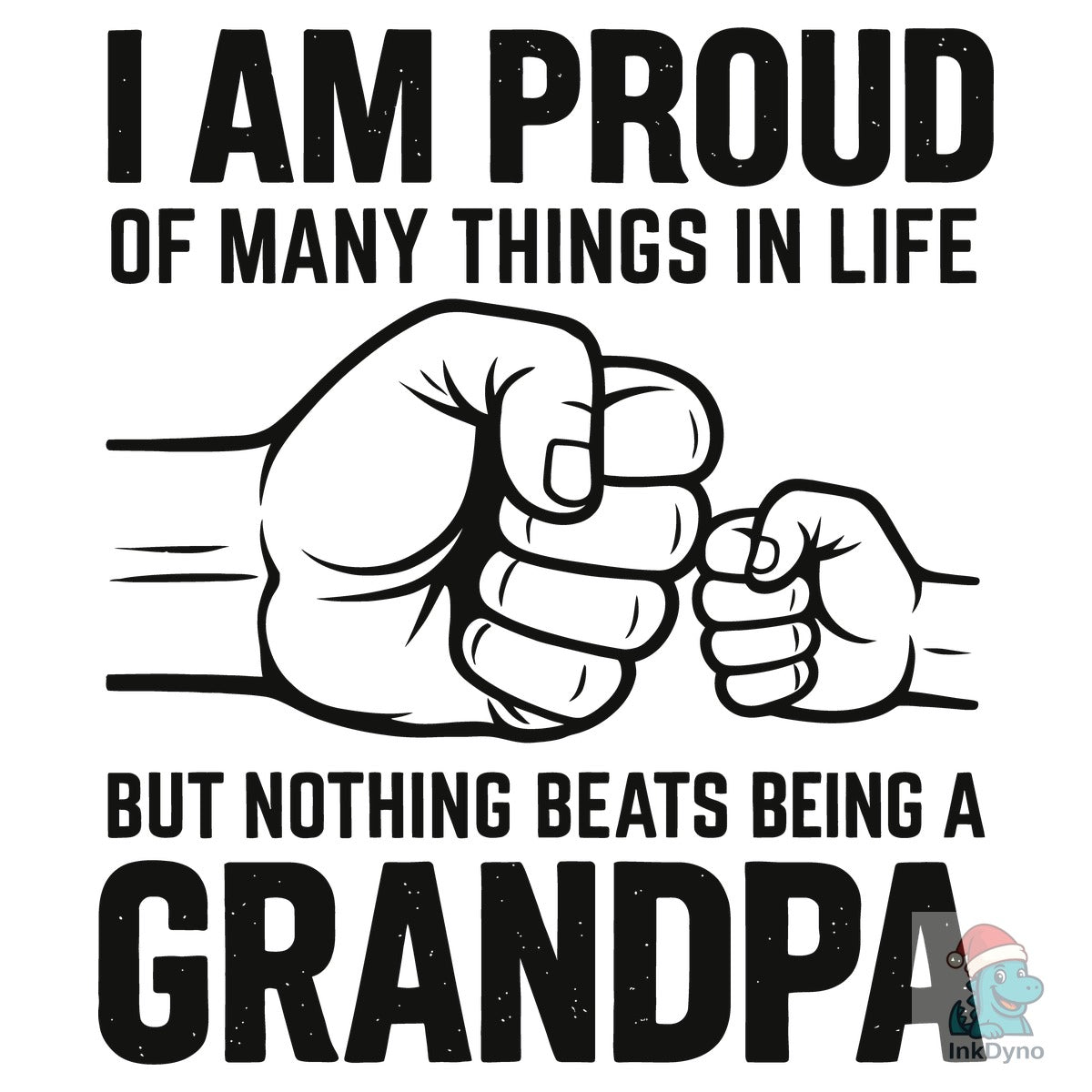Proud Grandpa Fist Bump