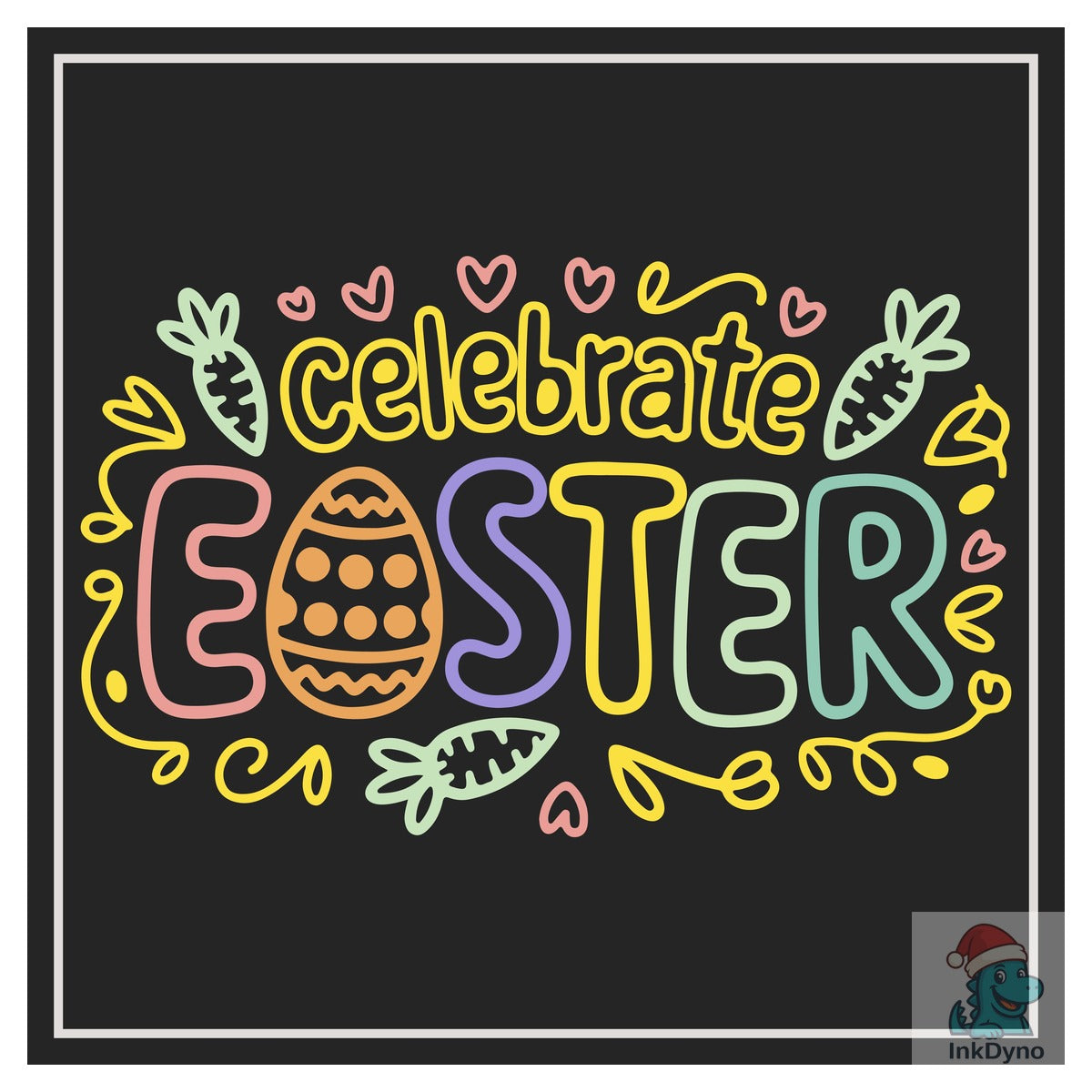 Happy Easter Day T-shirt Design