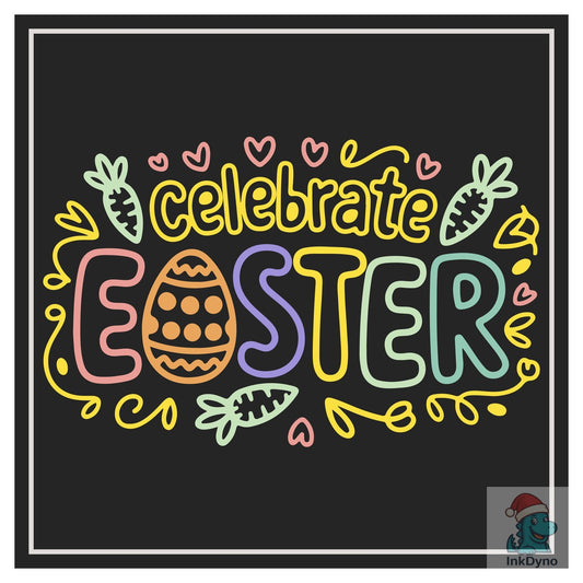 Happy Easter Day T-shirt Design - DTF Transfer