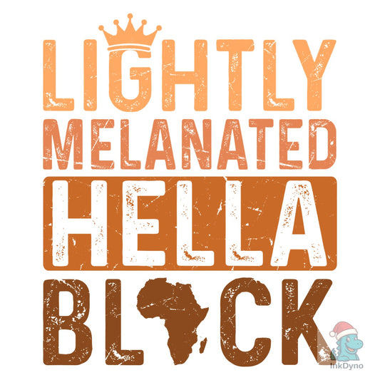Melanin Black History Month T-Shirt - DTF Transfer