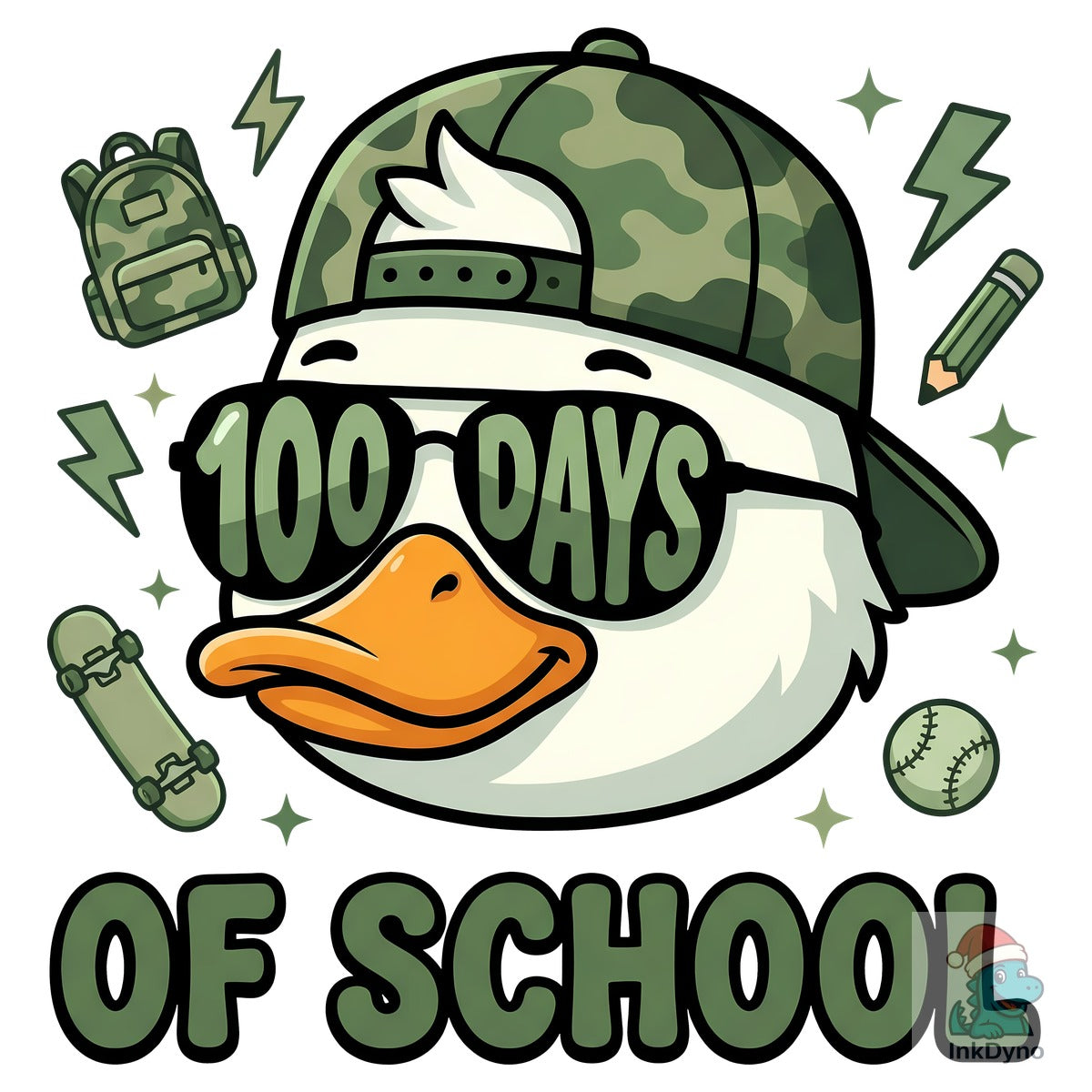 Cool Duck 100 Days of School