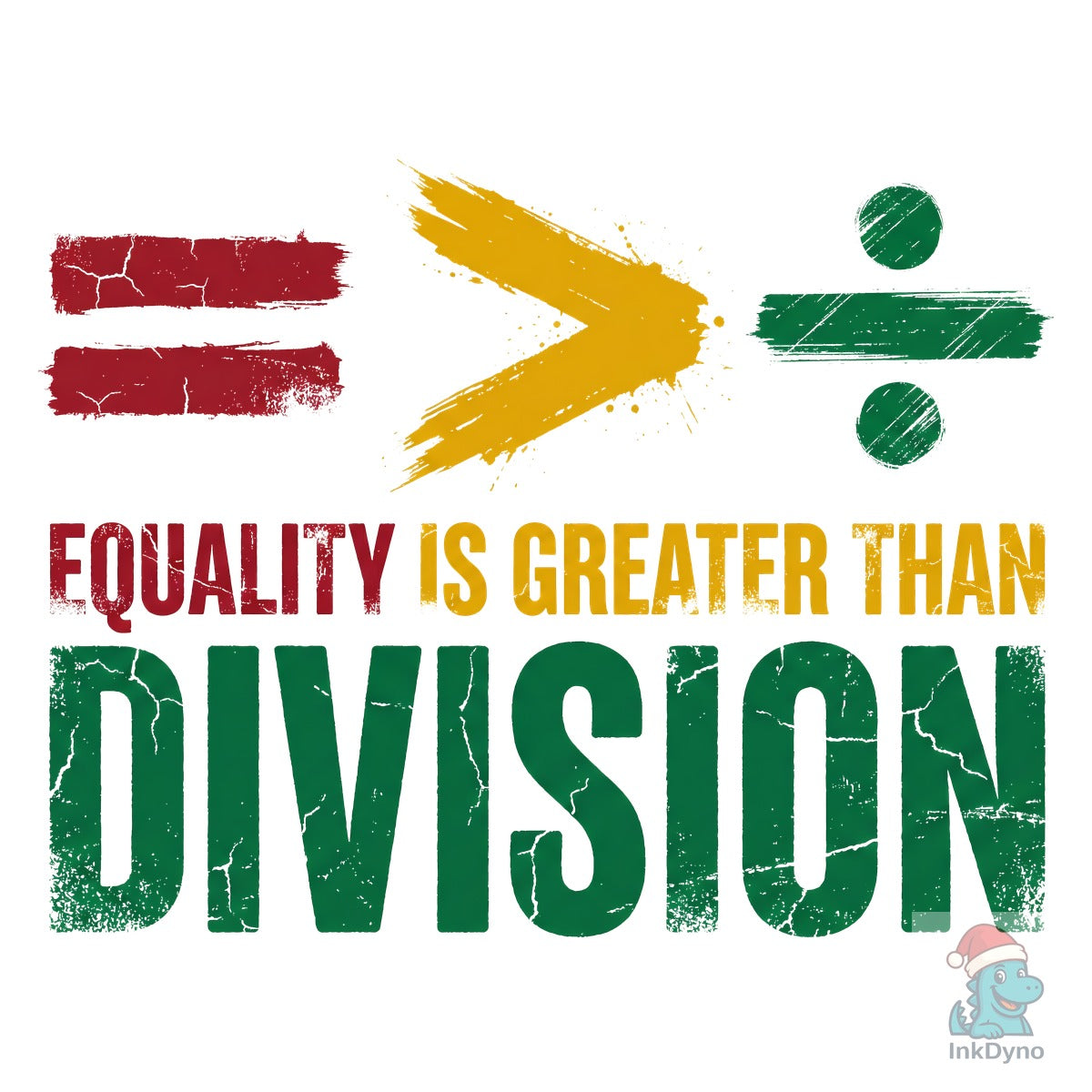 Equality is Greater Than Division